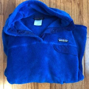 Blue Re-tool Snap Patagonia Pullover